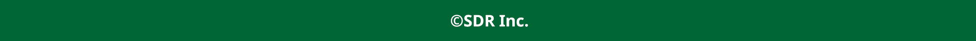 &copy;SDR Inc.